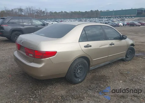 2005 Honda Accord 2.4 Dx из США, поврежденный, VIN 1HGCM56195A163456